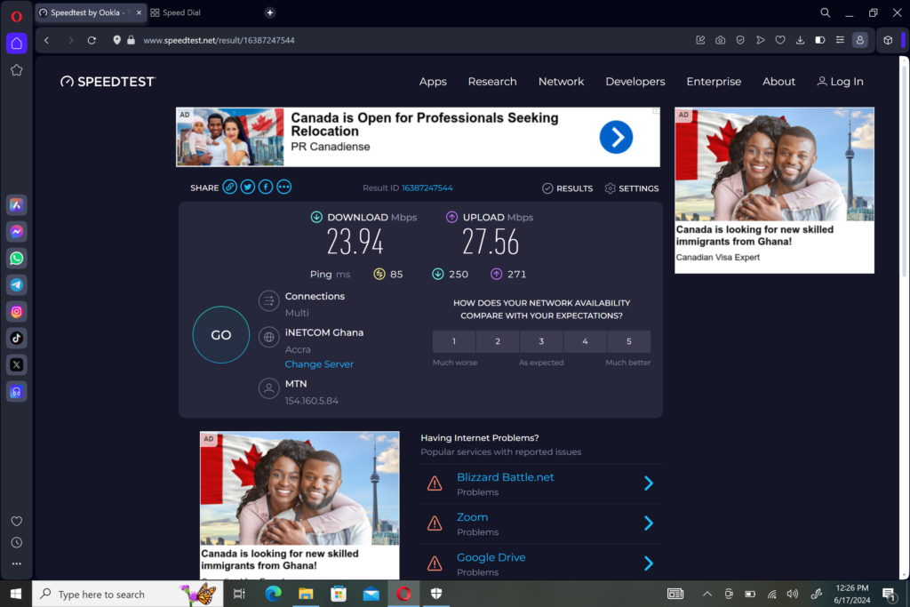 speedntest